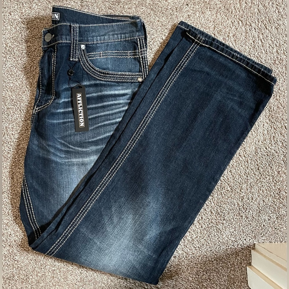 Brand New Affliction Jeans Men Size 38